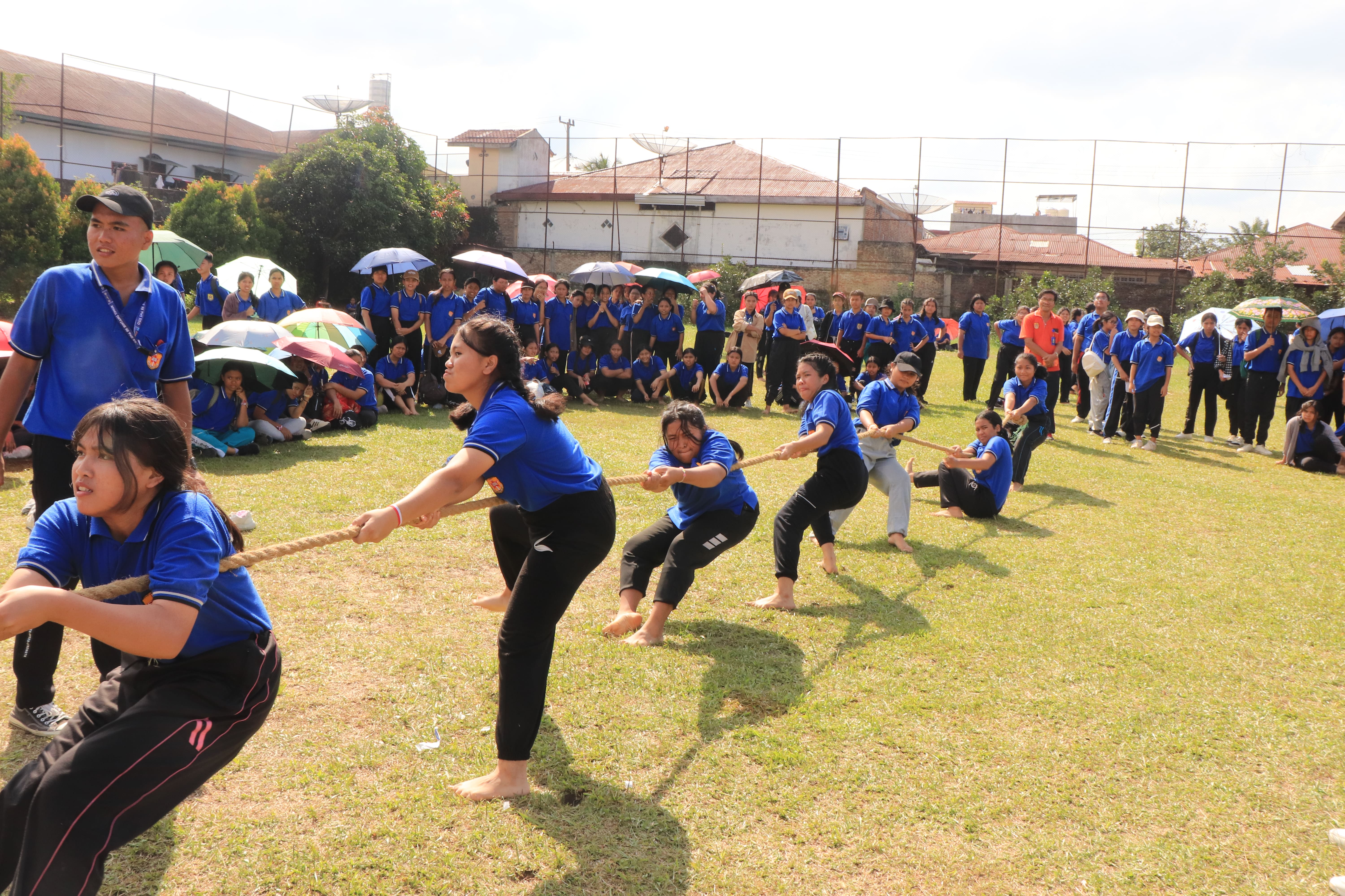 Pertandingan antar kelas dalam rangka menyambut dan memeriahkan HUT RI ke-79.