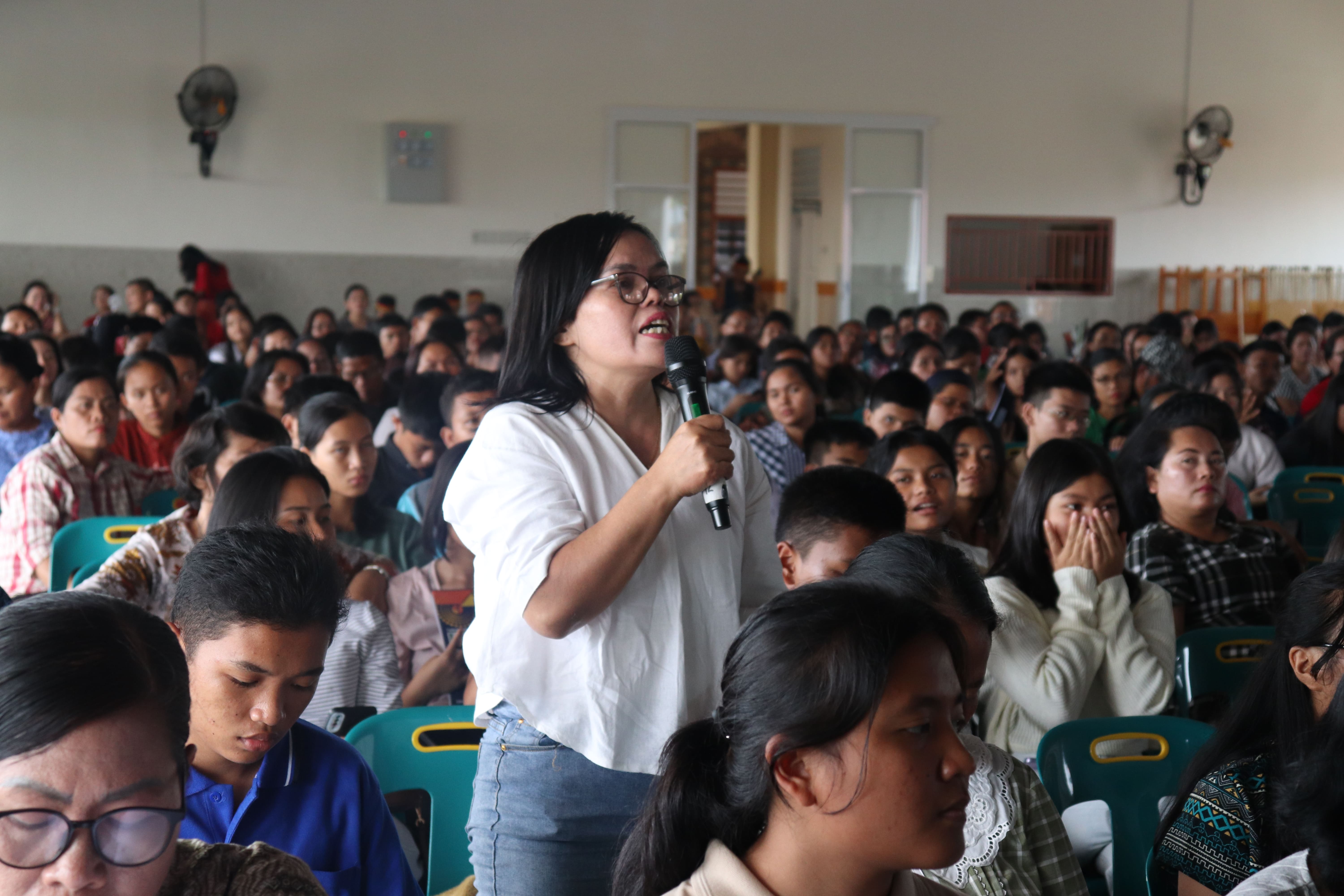 Pertemuan dengan orang tua siswa kelas X (Antonius)