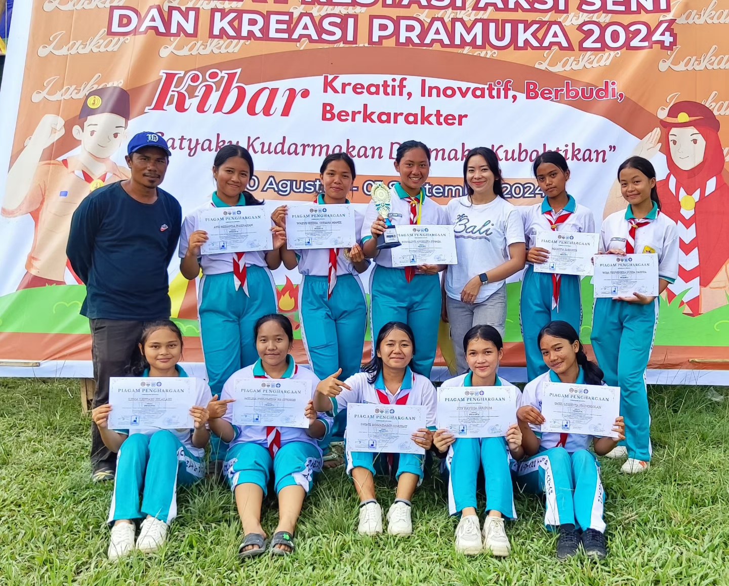 Lomba Gerakan Pramuka Kwaran Siantar Marimbun Laskar 2024