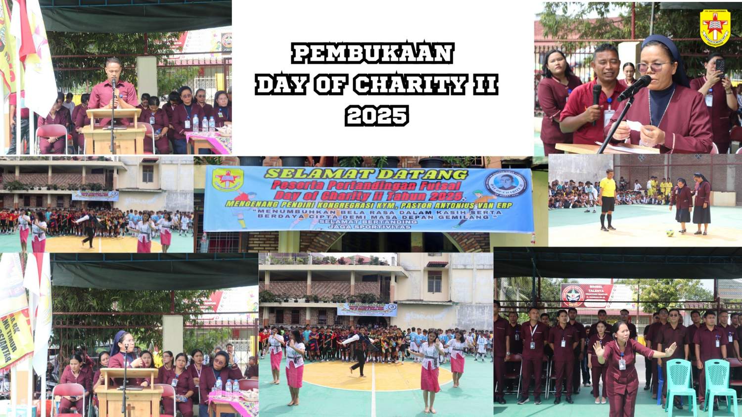 Pembukaan Turnamen Futsal The Day of Charity II