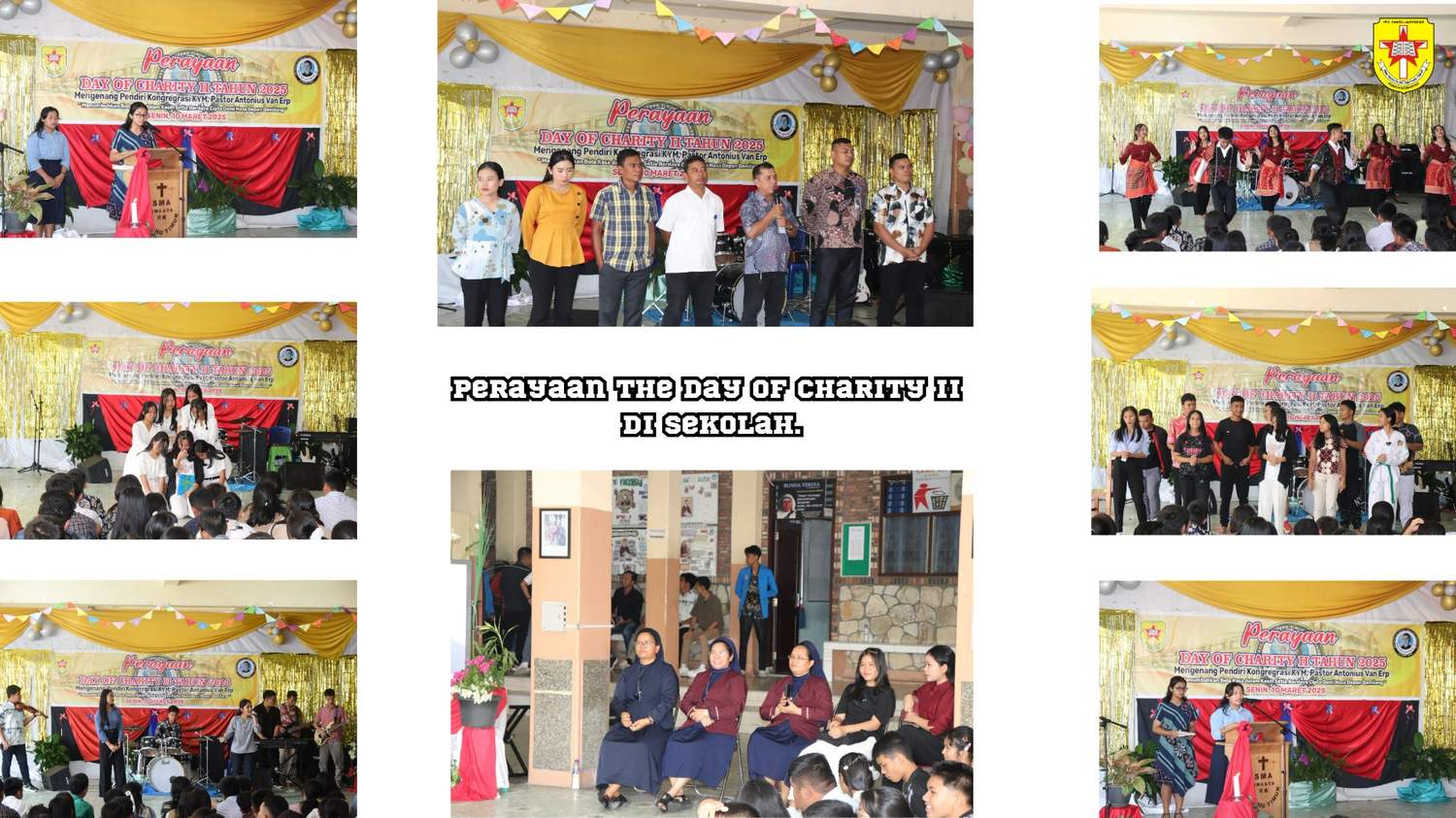 Perayaan The Day of Charity II di sekolah