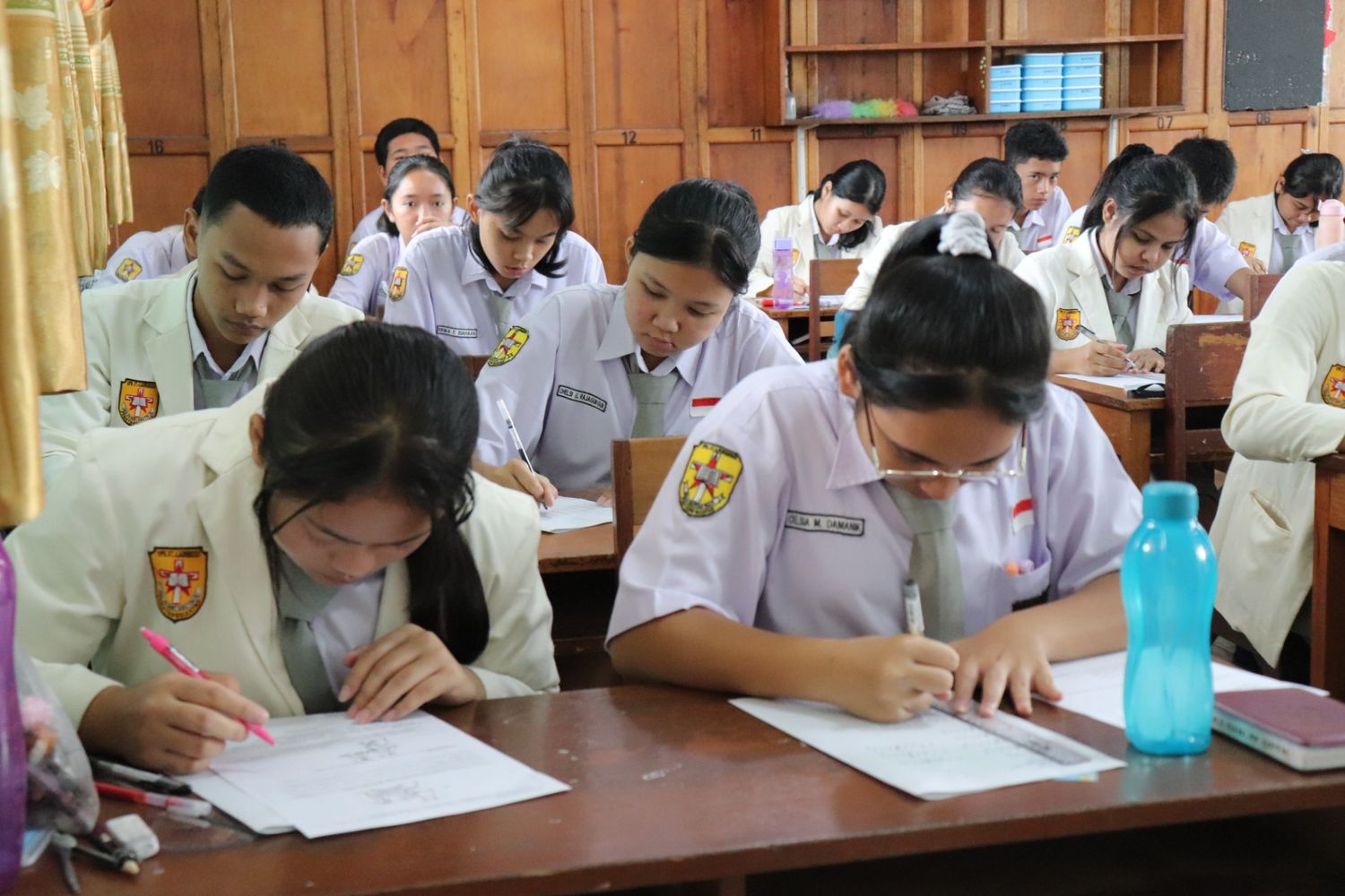 Persiapan dan gladi bersih untuk Penilaian Akhir Semester (PAS) kelas X, XI.
