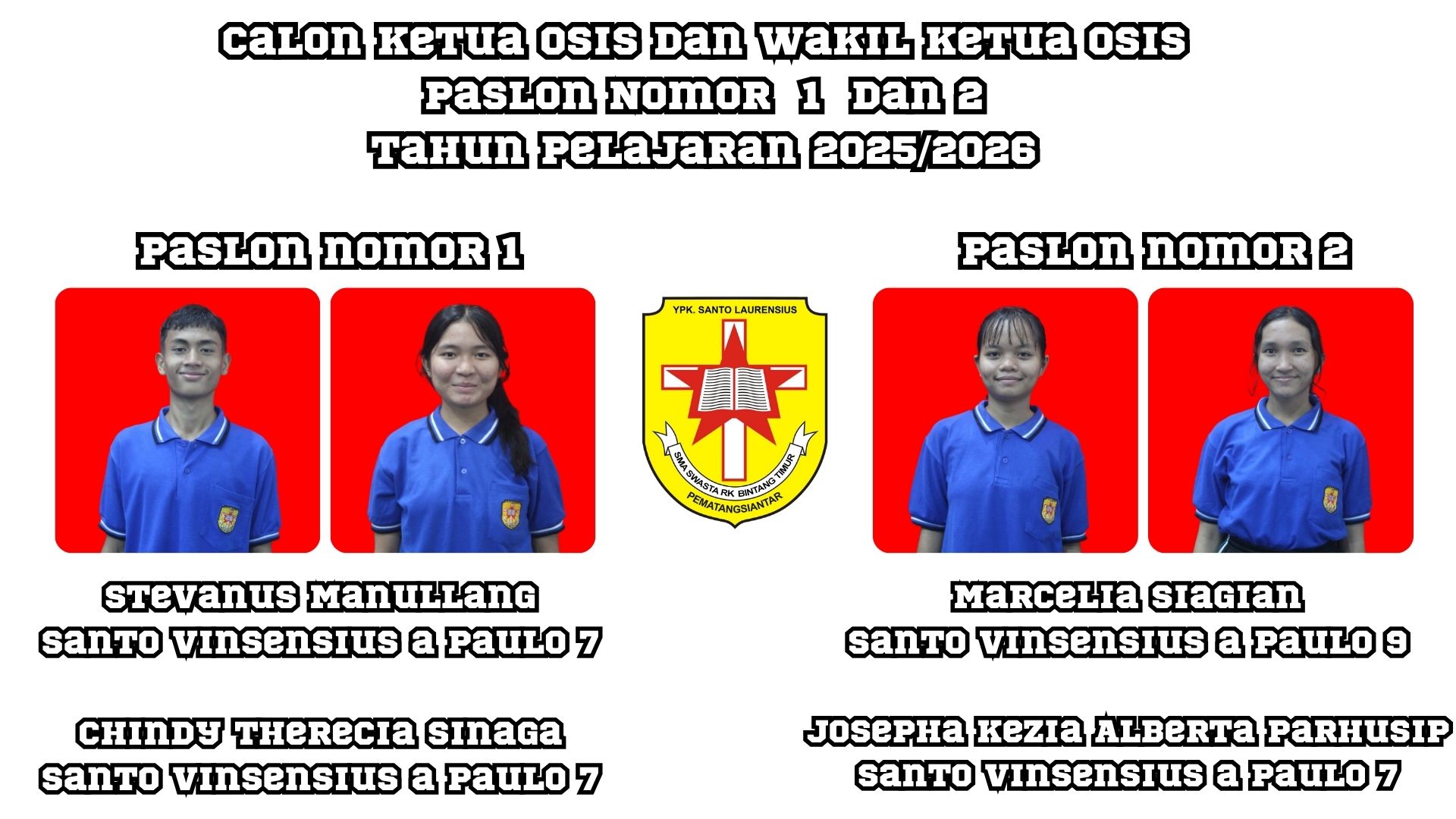 Pesta Demokrasi Pemilihan Ketua dan Wakil Ketua OSIS TP 2025/2026