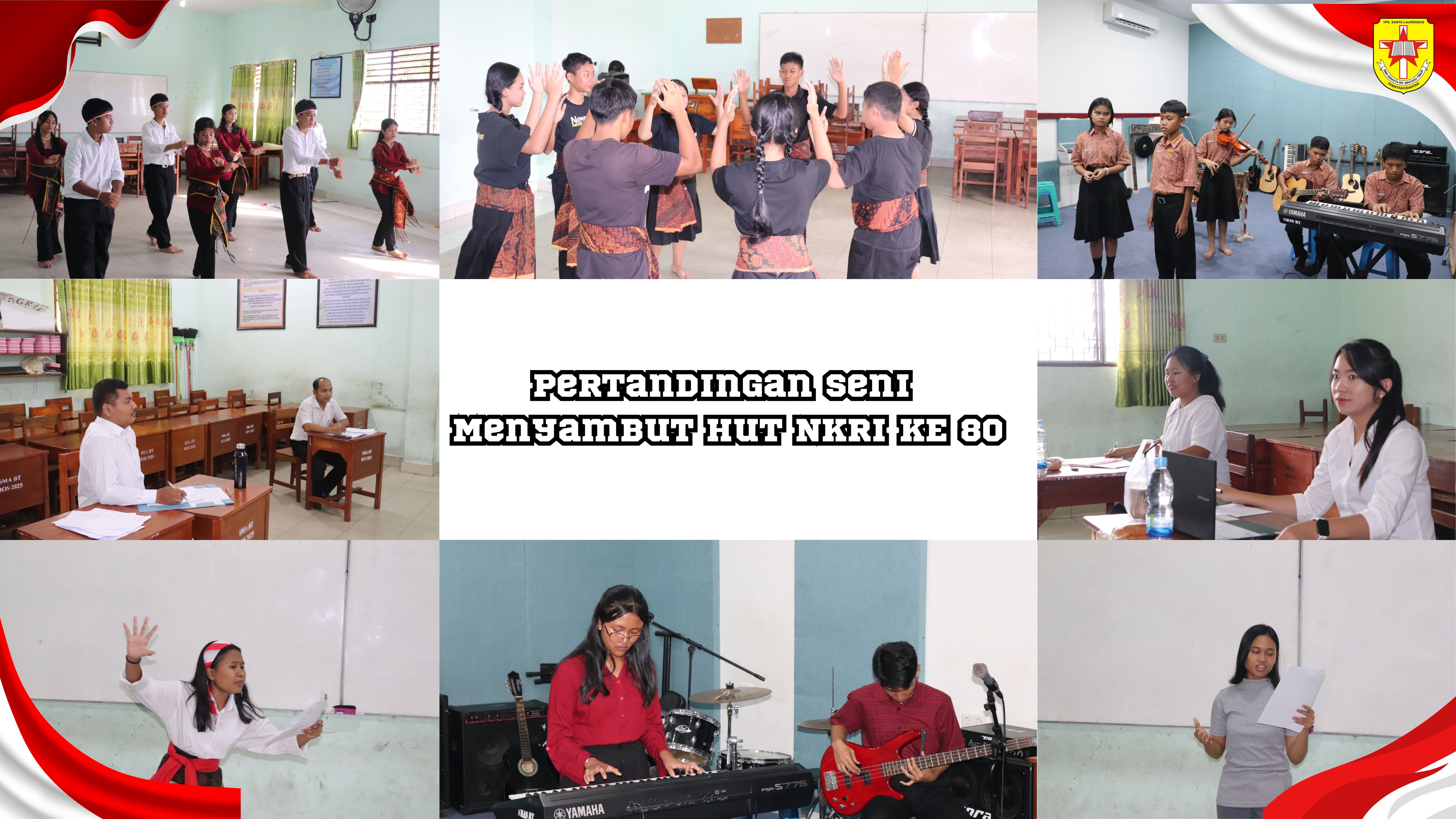 Pertandingan Seni  Menyambut Hut NKRI KE 80