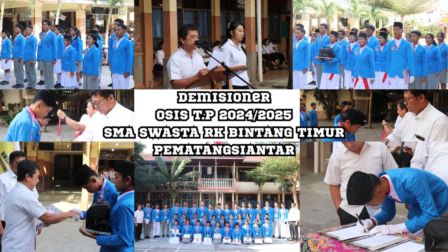 Demisioner OSIS T.P 2024/2025 SMA SWASTA RK BINTANG TIMUR PEMATANGSIANTAR