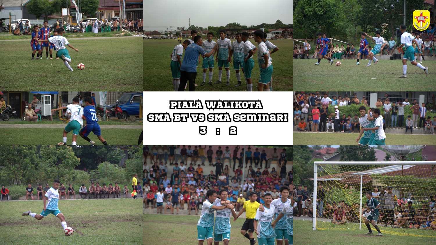 🔥⚽ Laga Sengit, Hasil Membanggakan! ⚽🔥 Tim sepak bola SMA Swasta RK Bintang Timur Pematangsiantar berhasil menaklukkan SMA Seminari Pematangsiantar lewat drama adu penalti dengan skor 3 : 2 🎉👏