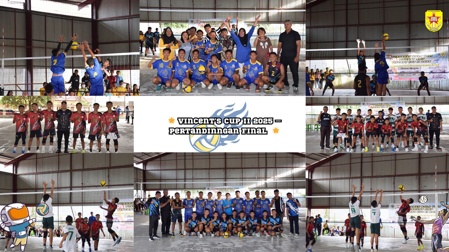 🌟  Pertandinngan final  Vincent’s Cup II 2025   🌟 