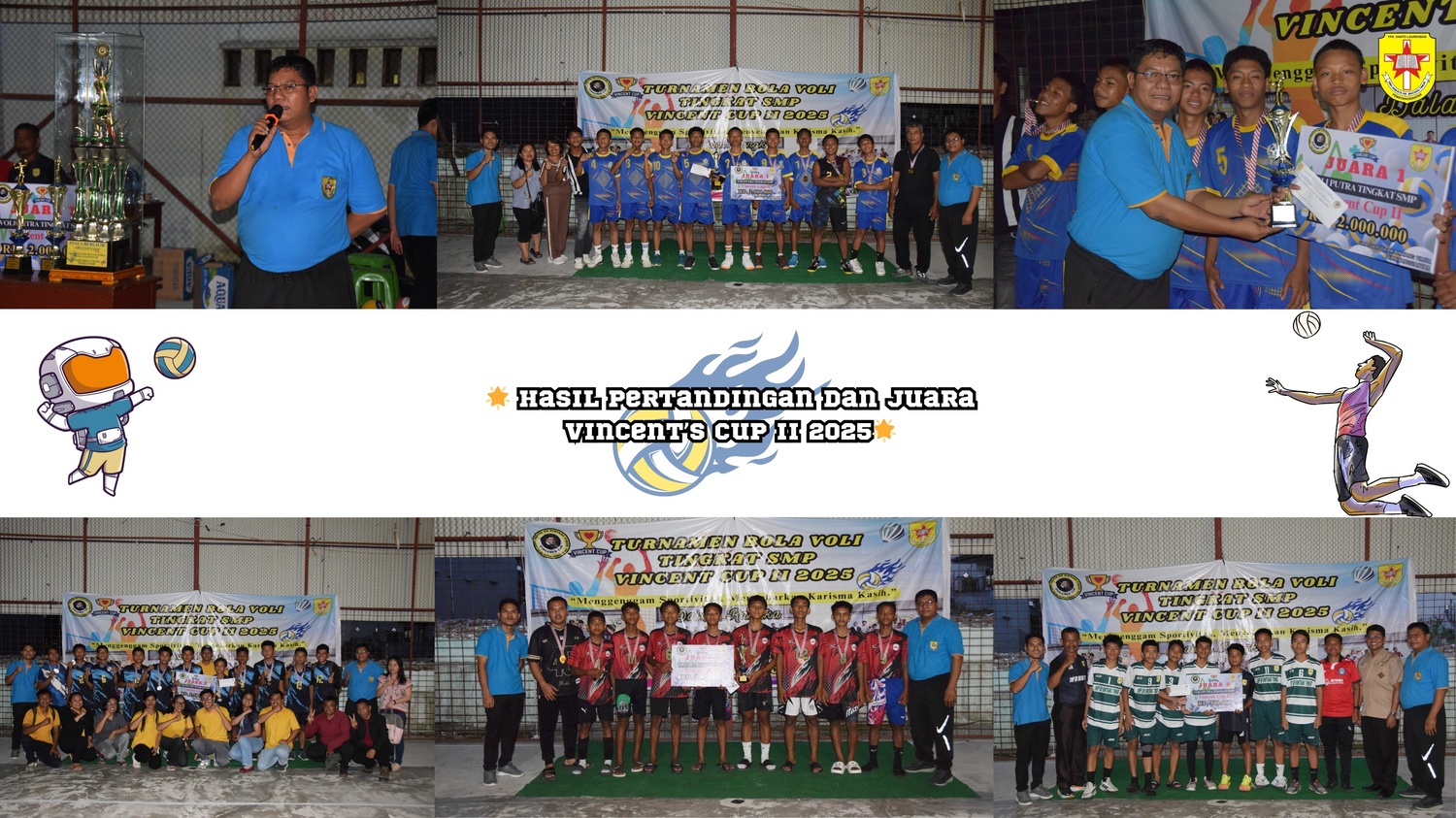 🌟 Hasil Pertandingan dan Juara Vincent’s cup II 2025🌟 
