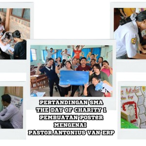 Perlombaan Pembuatan Poster Mengenai Pastor Antonius Van Erp dan Perlombaan ini di Ikuti oleh Seluruh Siswa/Siswi.